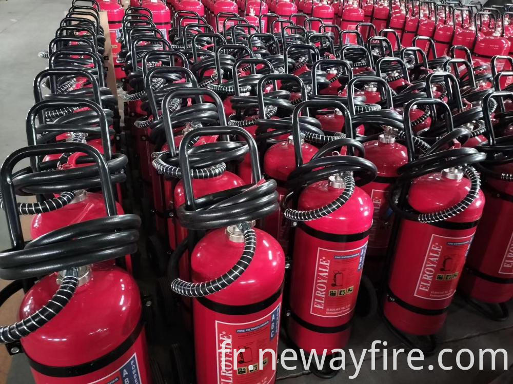 50Kg Powder Trolley Fire Extinguisher Welding Type